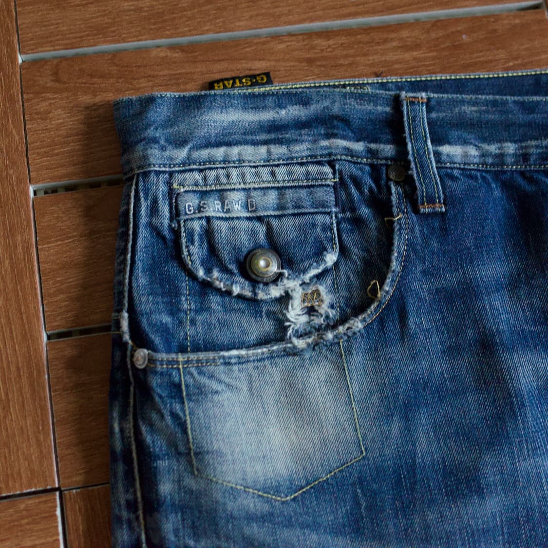 G Star raw distressed washing denim 상품이미지4