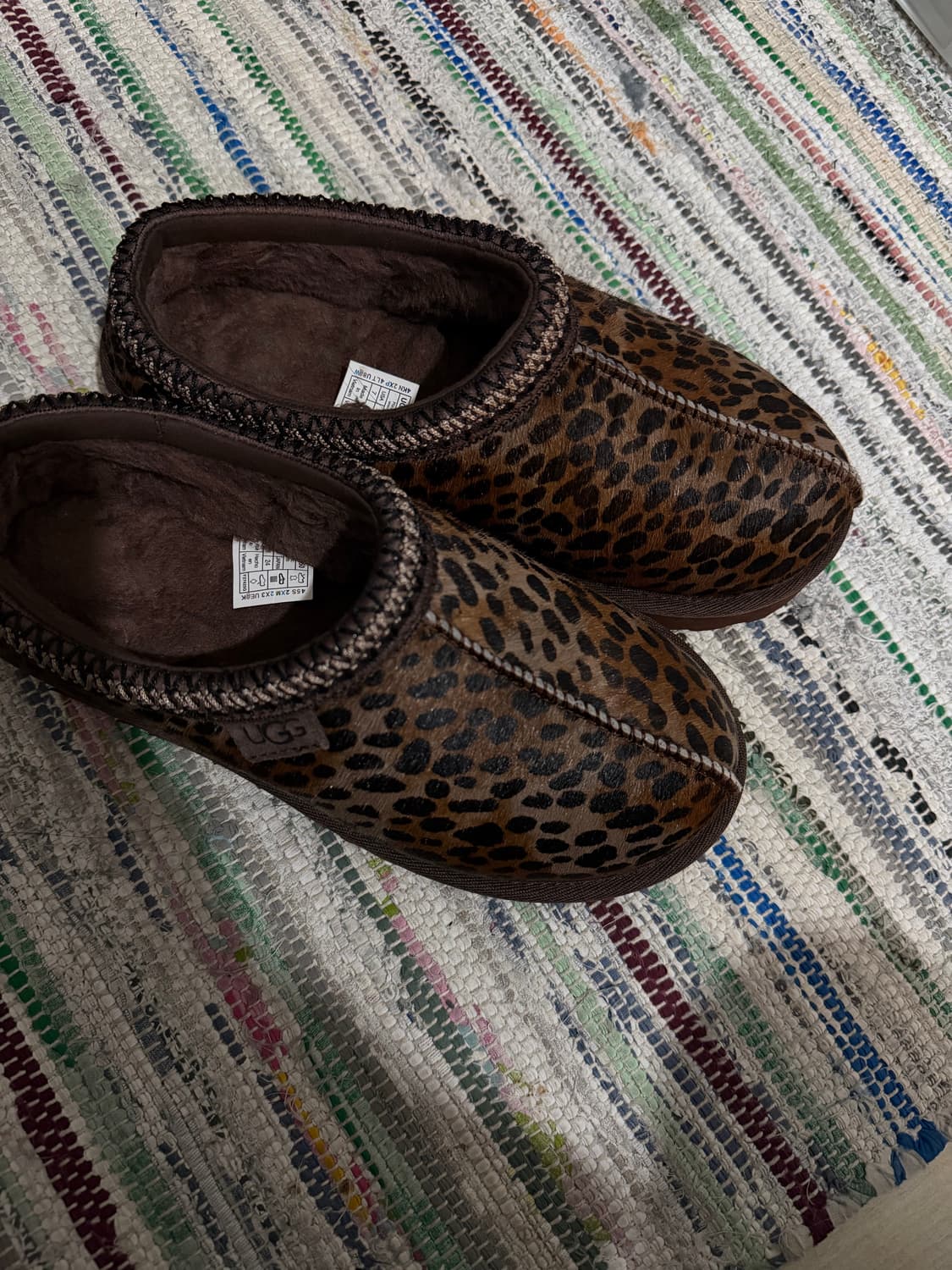 Ugg 레오파드 플랫폼 슬리퍼 상품이미지2