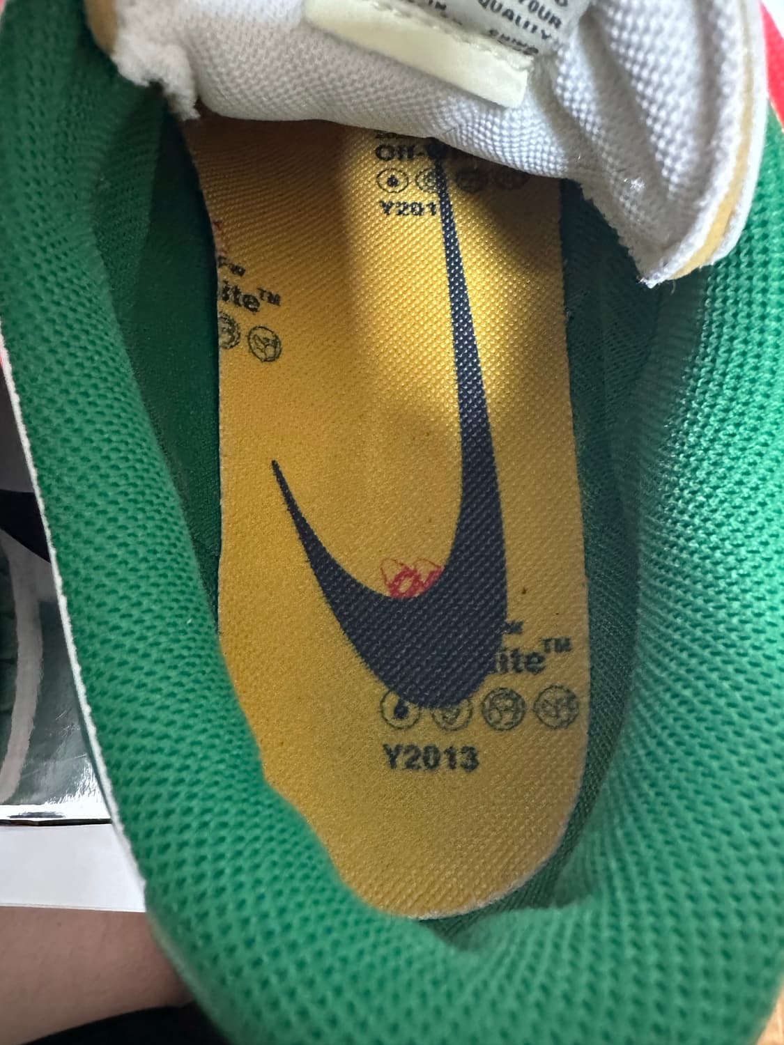 나이키 오프화이트 덩크 그린 상품이미지6