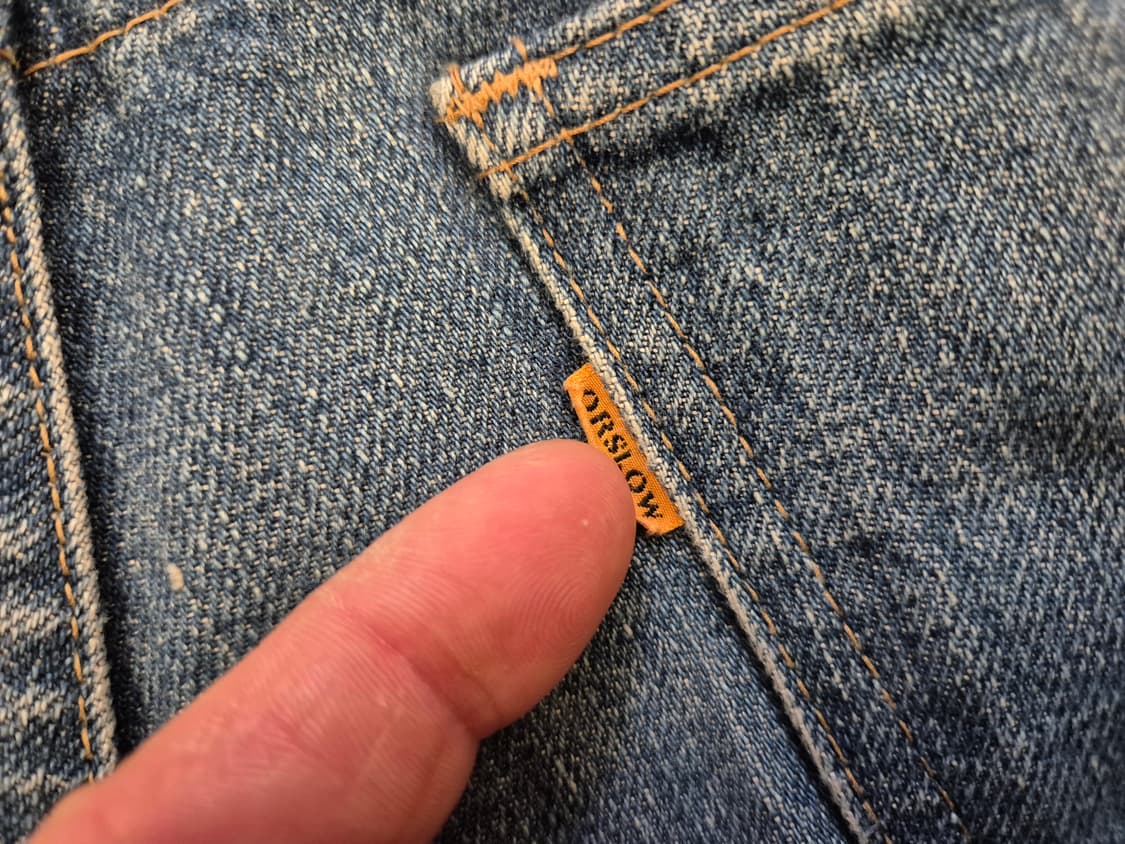 오어슬로우 벨바텀 데님 팬츠 상품이미지4