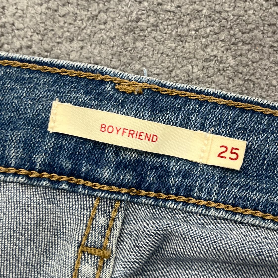 25 리바이스 boyfriend 디스 워싱 데님팬츠 상품이미지9