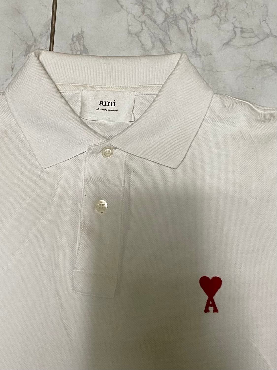 아미 정품 반팔 카라 티셔츠 사이즈 100 상품이미지2