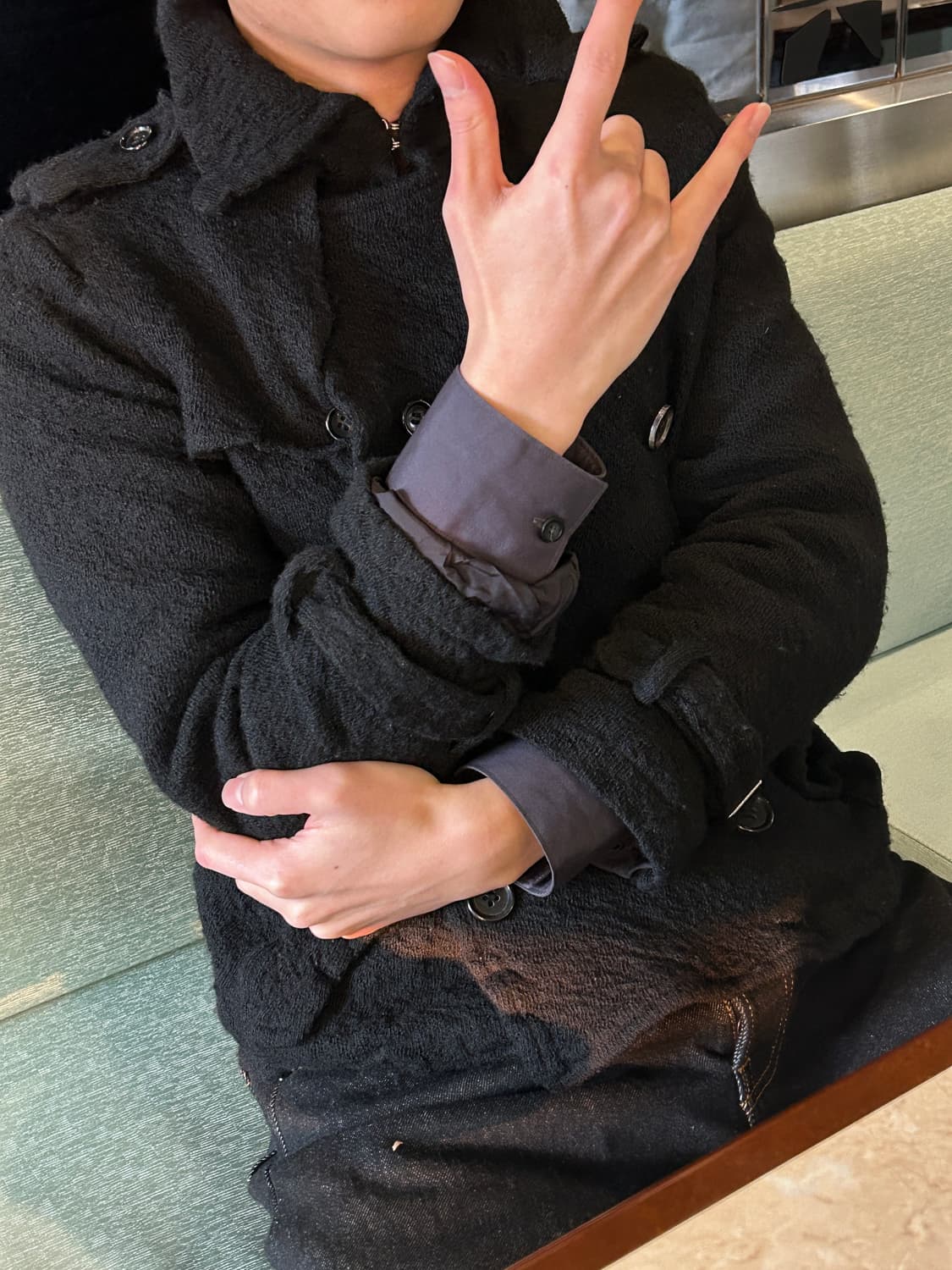 꼼데가르송 옴므 트리드 축융 자켓 상품이미지2