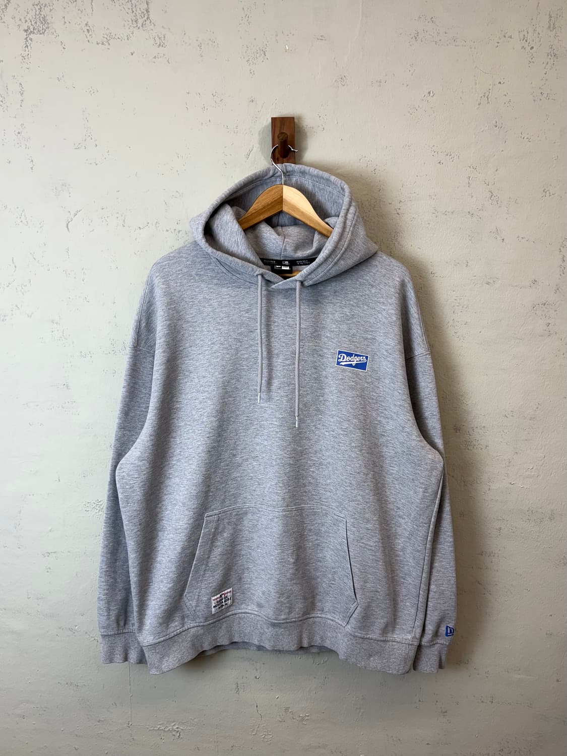 뉴에라 다저스 빅 프린팅 후드티 그레이 상품이미지1