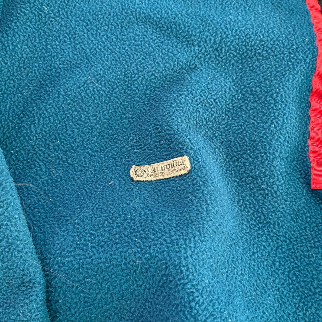 90s USA 콜롬비아 플리스 후리스 상품이미지3