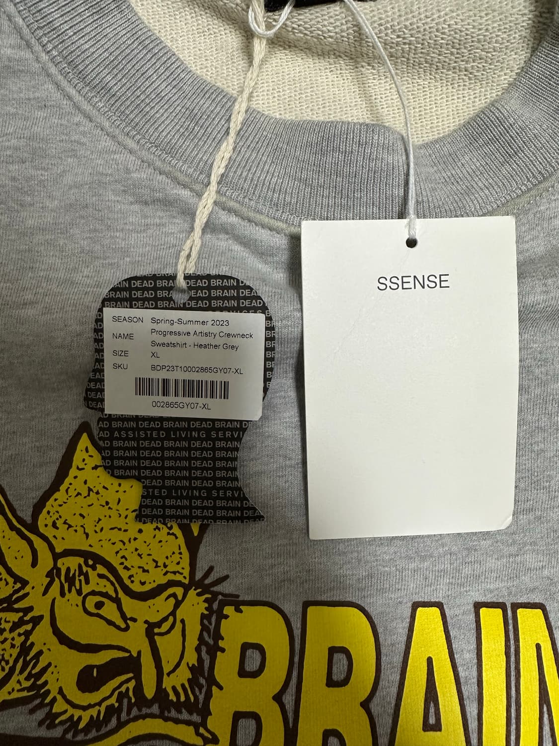 [새상품] 브레인데드 크루넥 스웻셔츠 상품이미지6