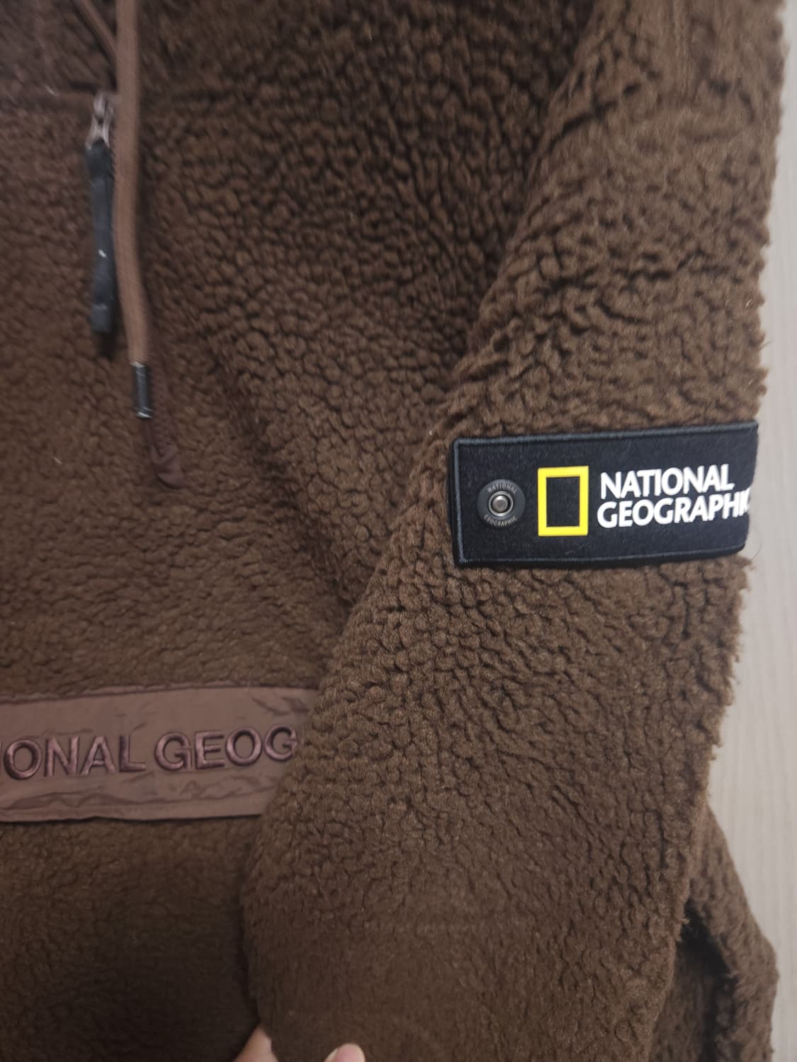 내셔널지오그래픽 플리스 후드 아노락, M 상품이미지2