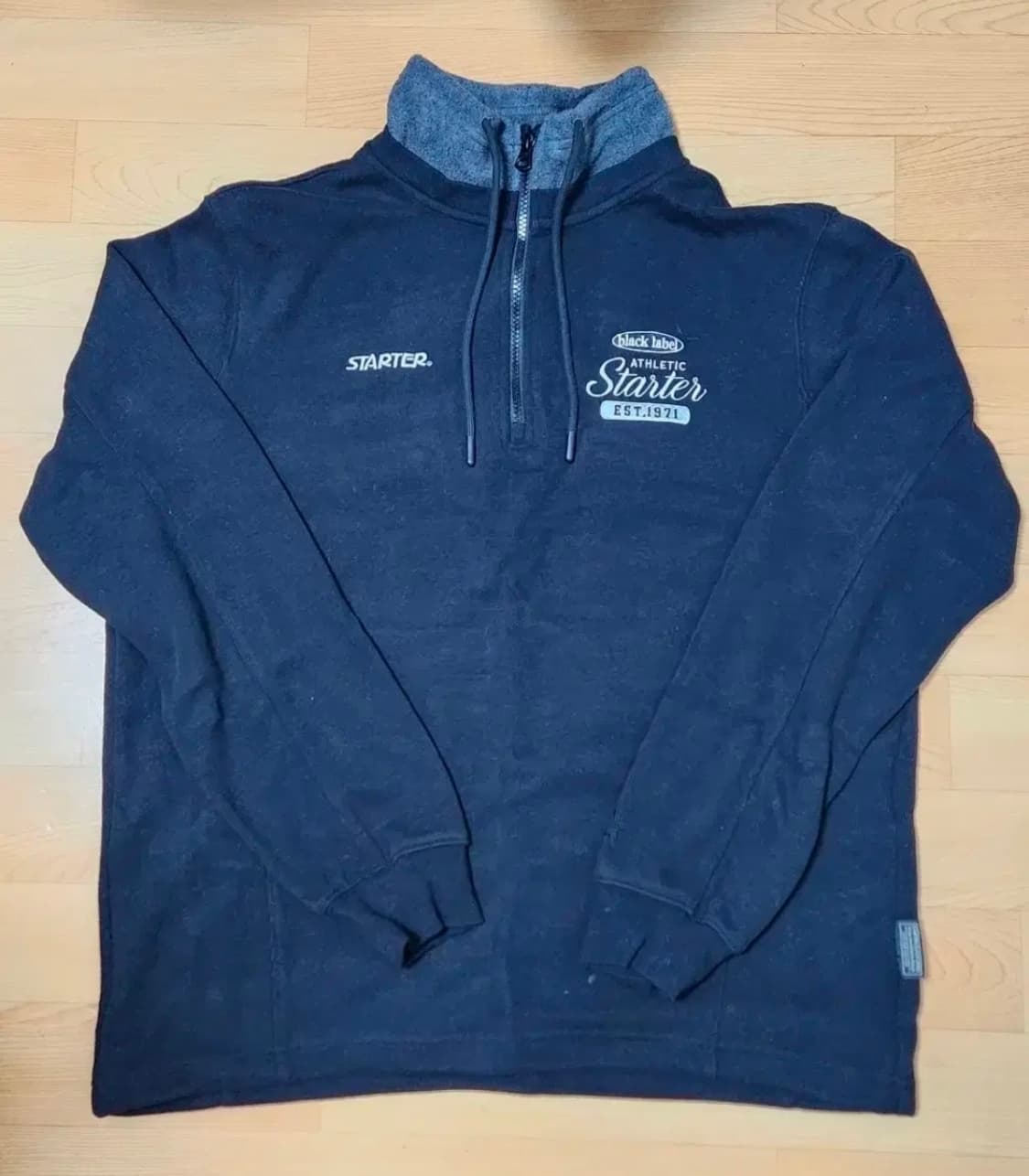 스타터 플리스 블록 하프집업 L 상품이미지2