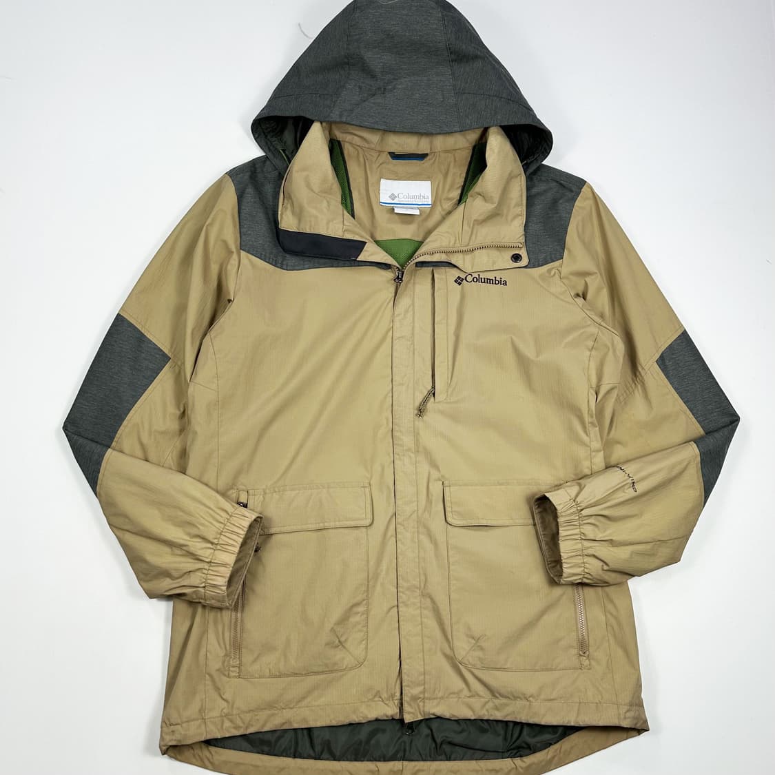 컬럼비아 옴닉윈드 베이지 바람막이 자켓 (XL) 상품이미지2