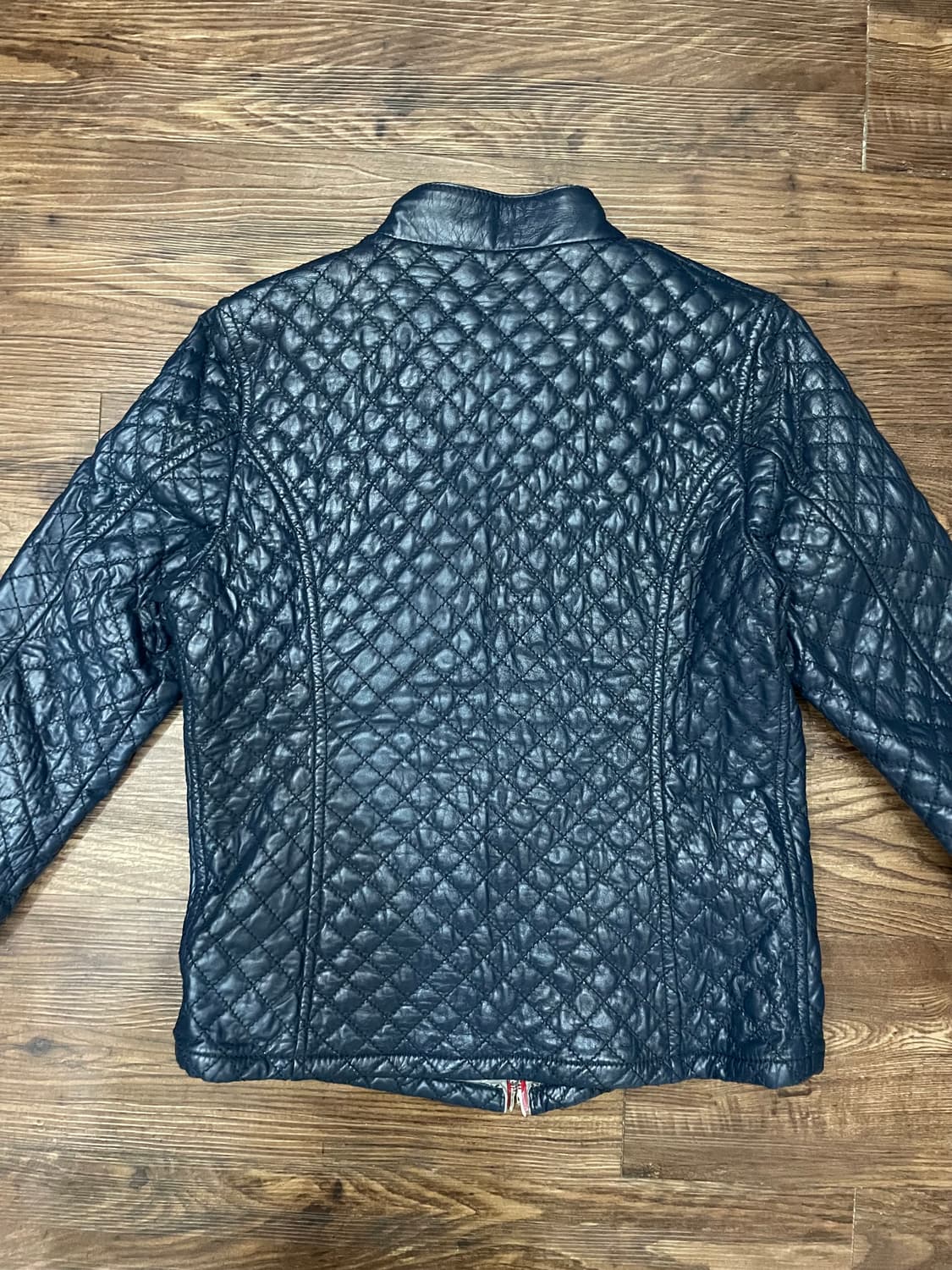 듀베티카 Duvetica 이태리 양가죽 퀼팅 다운 자켓 네이비 48 상품이미지6