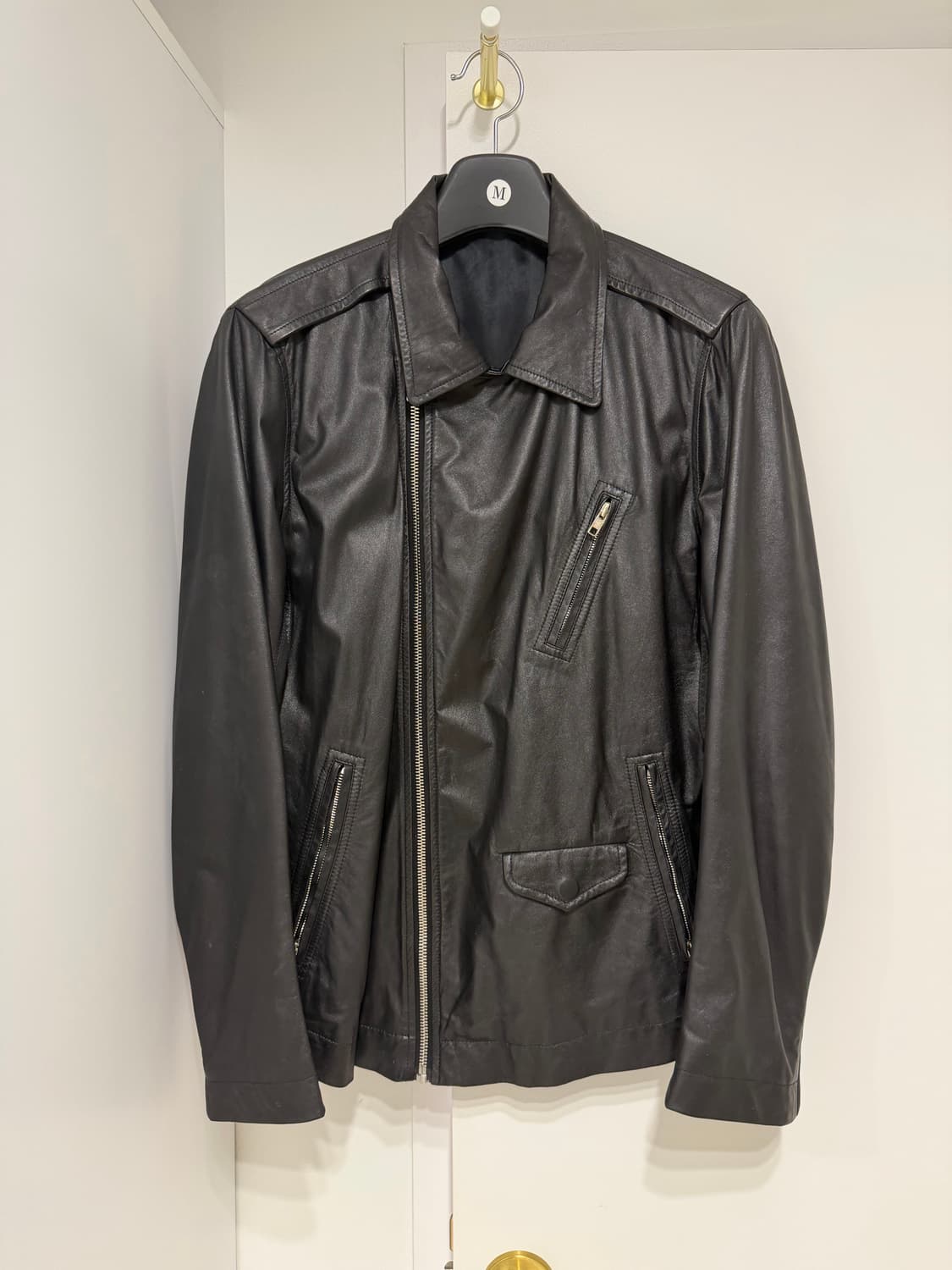 릭오웬스 램스킨 스투지 라이더 미착용 52사이즈 상품이미지1