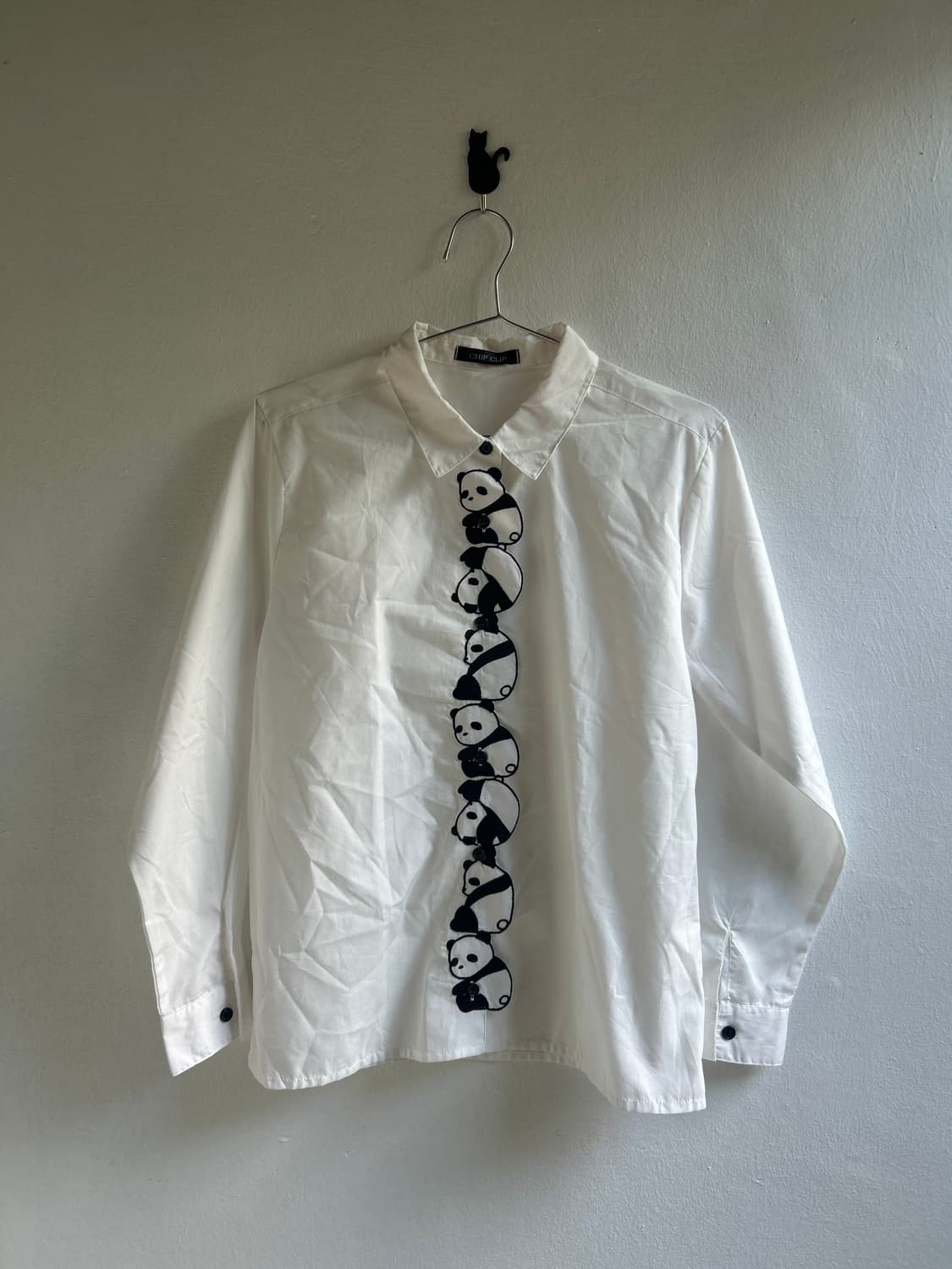 구르는 판다 셔츠 상품이미지1