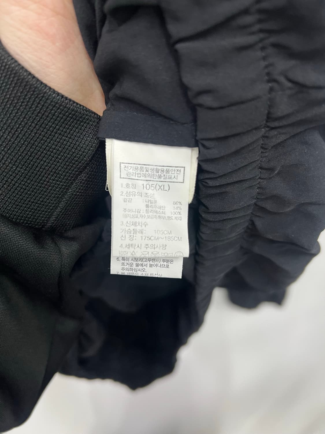 노스페이스 블랙 바람막이 상품이미지3