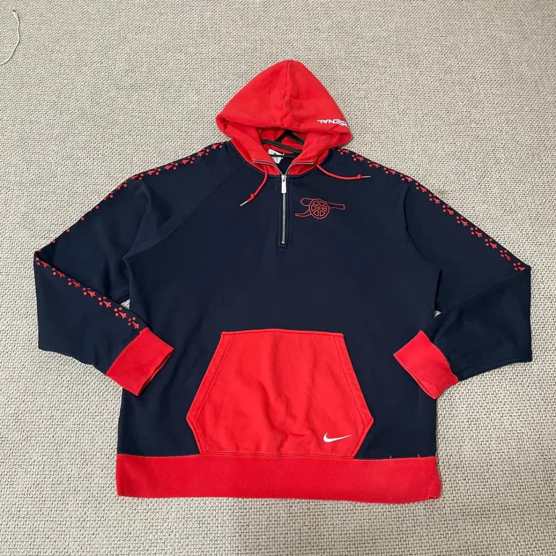 2XL 나이키 아스날 후드티셔츠 N.7625 상품이미지1