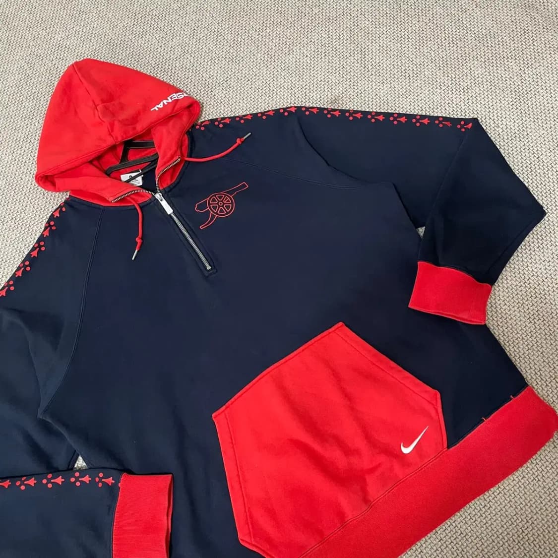 2XL 나이키 아스날 후드티셔츠 N.7625 상품이미지2