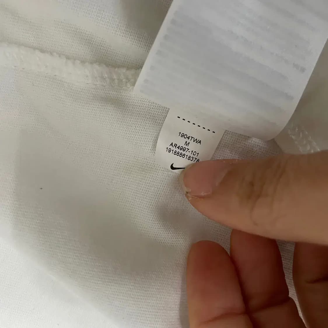M 나이키 라운드 반팔티셔츠 N.7806 상품이미지5