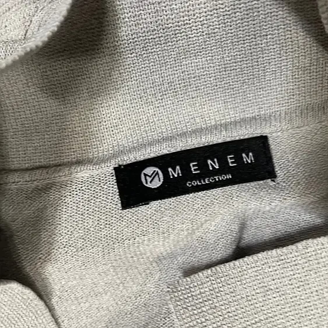 XL MENEM 미넴 니트 반팔 카라티 N.4554 상품이미지6