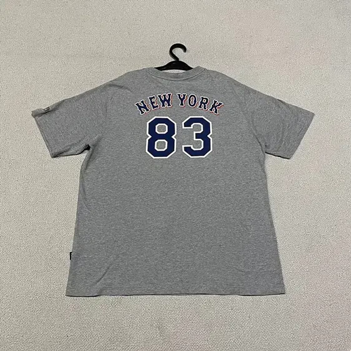 XL MLB 뉴욕메츠 라운드 반팔티 N.4587 상품이미지4