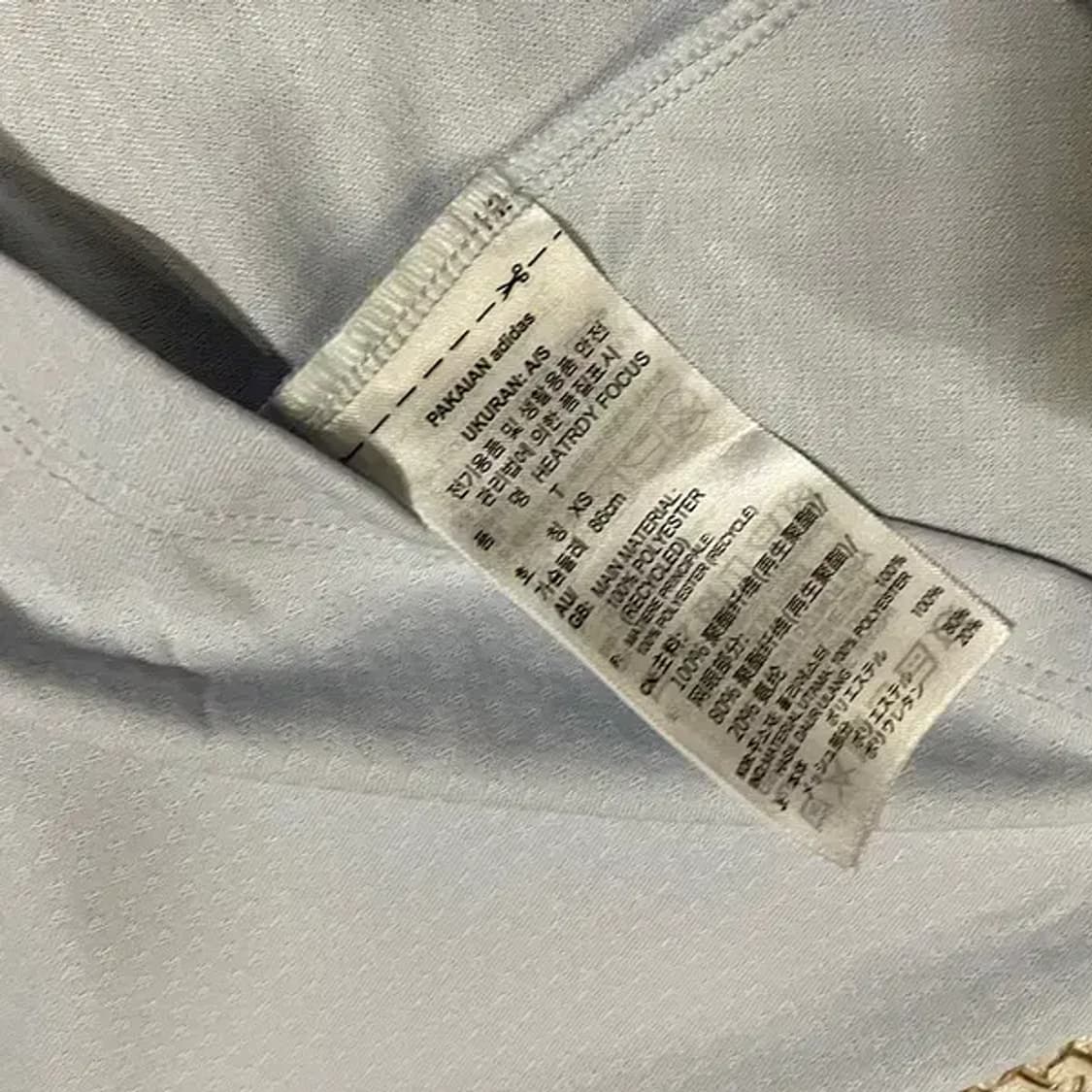 XS 아디다스 여성 라운드 기능성 반팔티 N.4723 상품이미지5