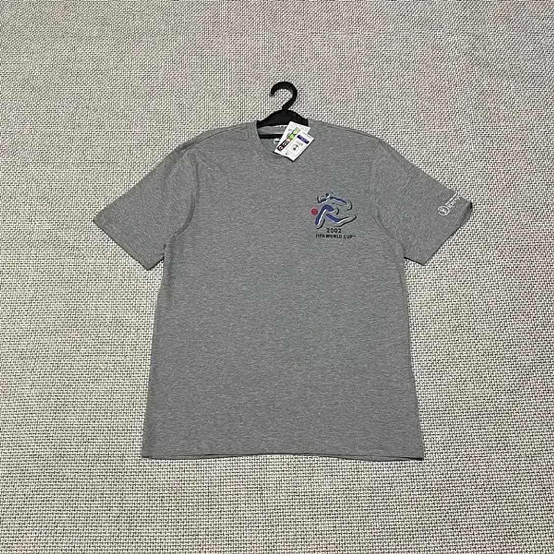 S 새상품 2002 한일월드컵 라운드 반팔티 N.4852 상품이미지1