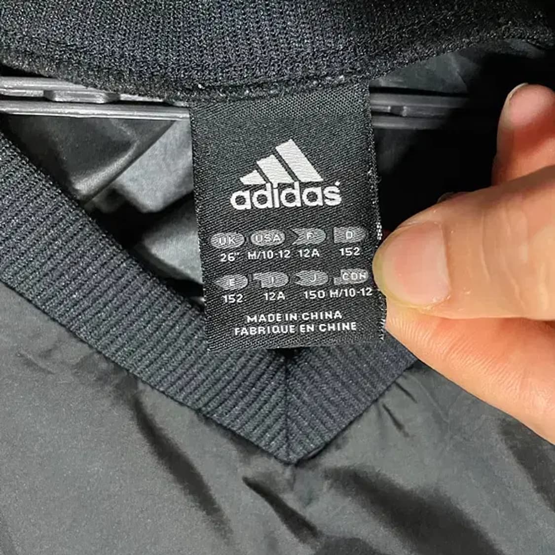 M 10-12 아디다스 브이넥 웜업 7부 반팔 N.5104 상품이미지6