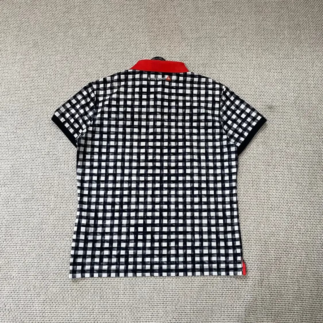XL 르꼬끄 여성 골프 반팔 카라티 N.7834 상품이미지4