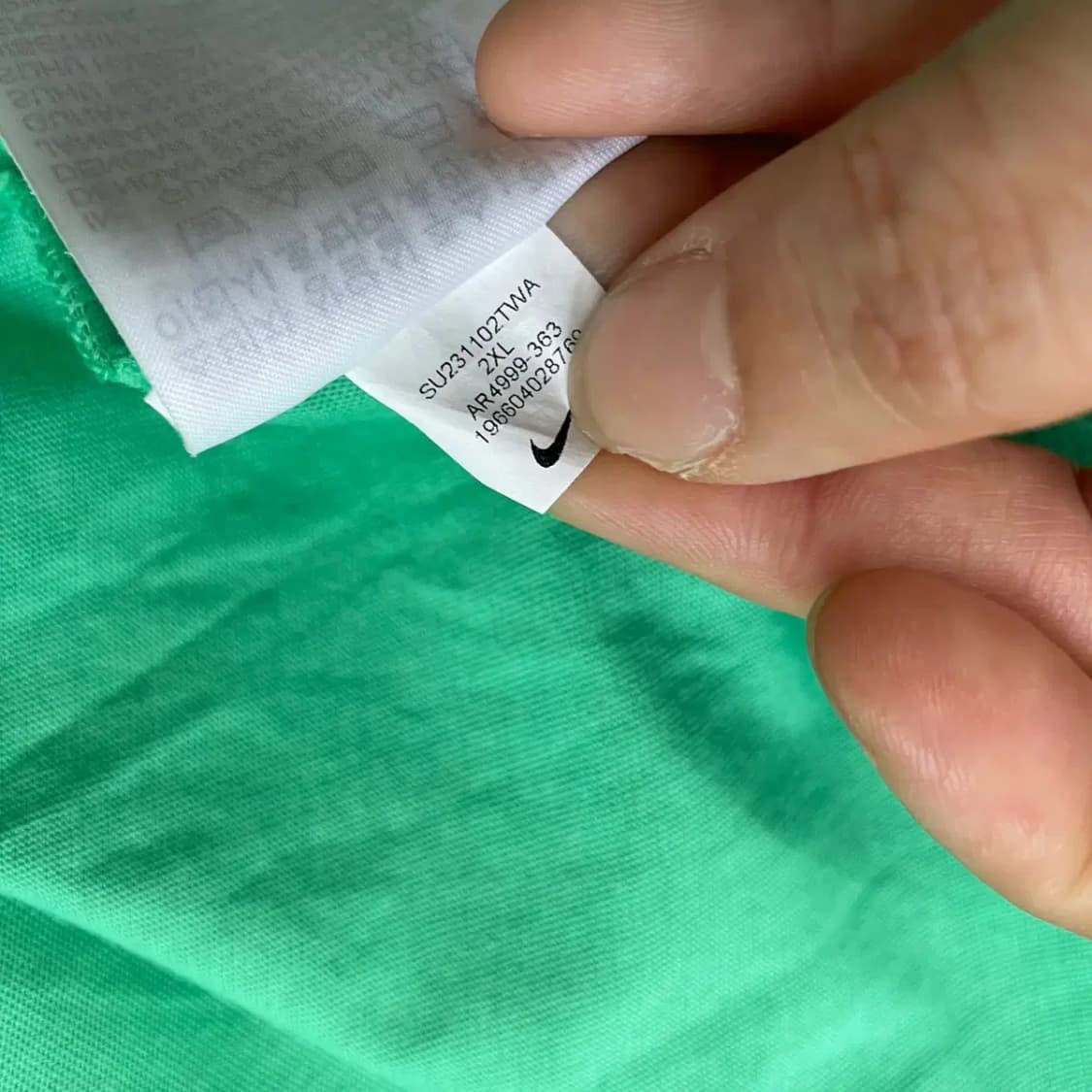 2XL 나이키 라운드 반팔티 N.7845 상품이미지7