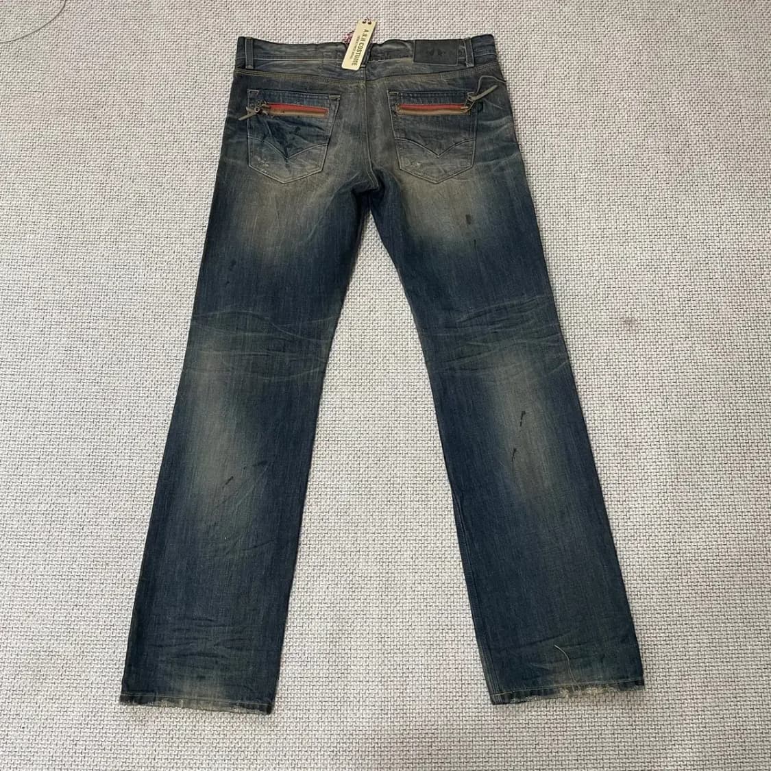 36 새상품 A.V.H COSTUME 데님 청바지 N.7935 상품이미지3