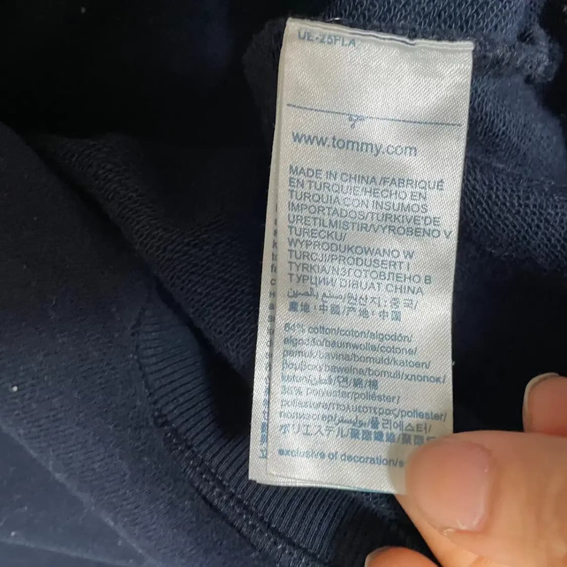 M 타미힐피거 후드티셔츠 N.7390 상품이미지4