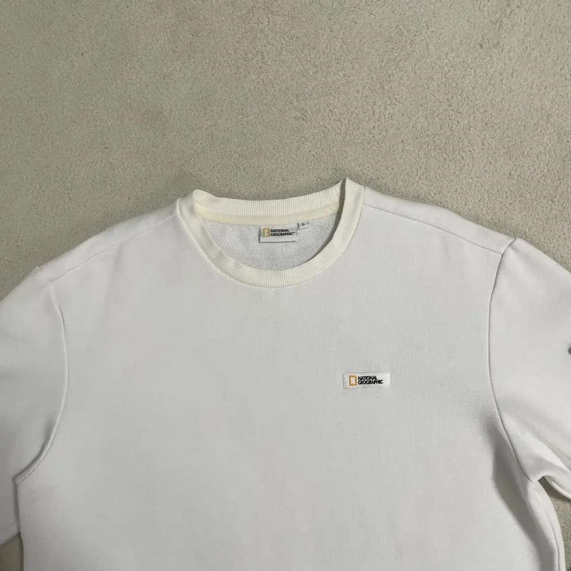 L 네셔널지오그래픽 라운드 맨투맨 N.7466 상품이미지2