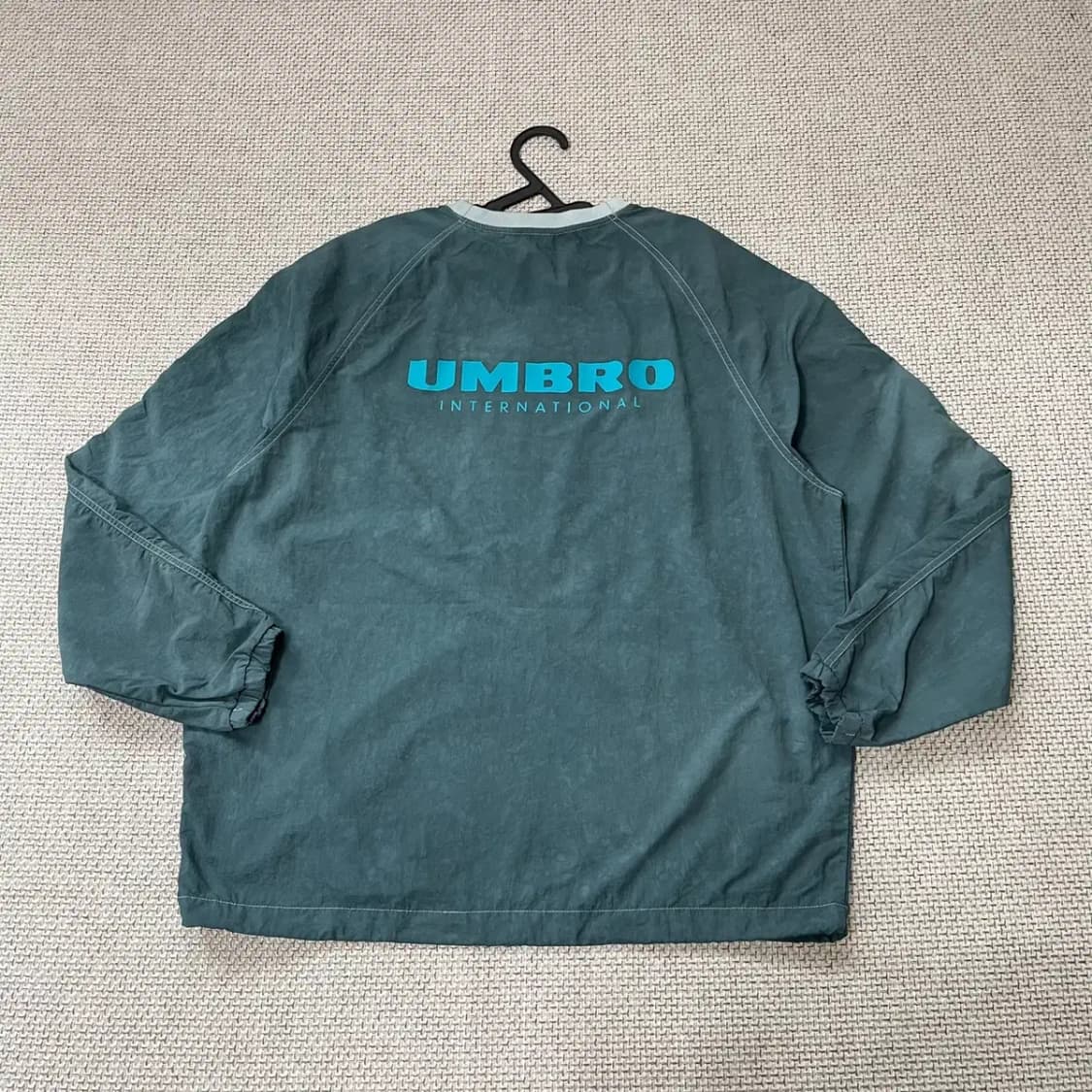XL 엄브로 우븐 웜업 바람막이 N.8198 상품이미지3