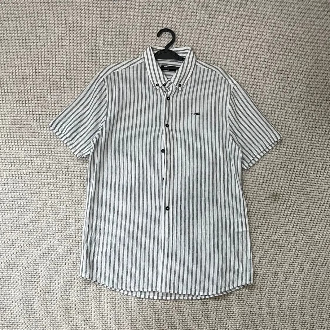 XL 핑 골프 반팔 셔츠 남방 N.8249 상품이미지1