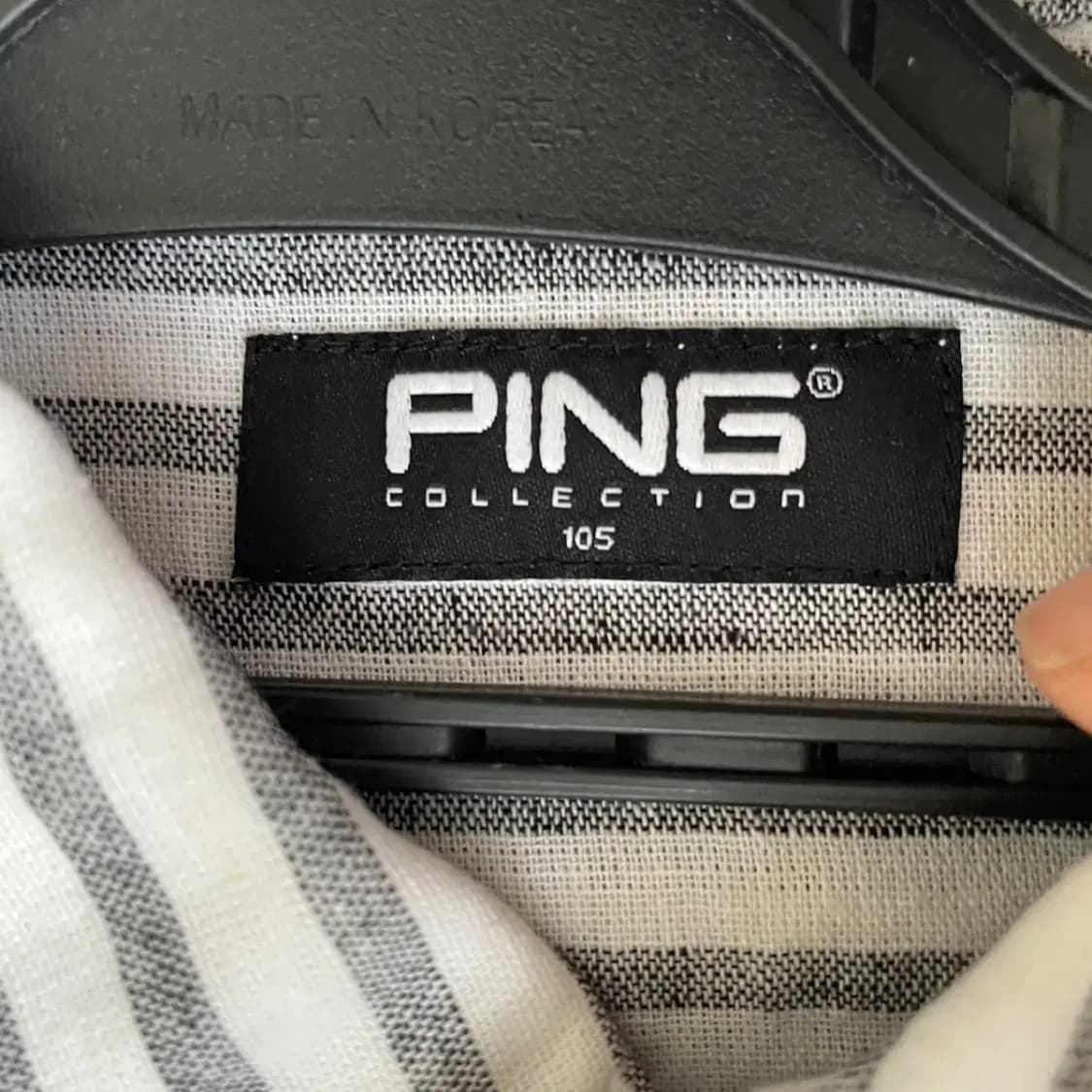 XL 핑 골프 반팔 셔츠 남방 N.8249 상품이미지5