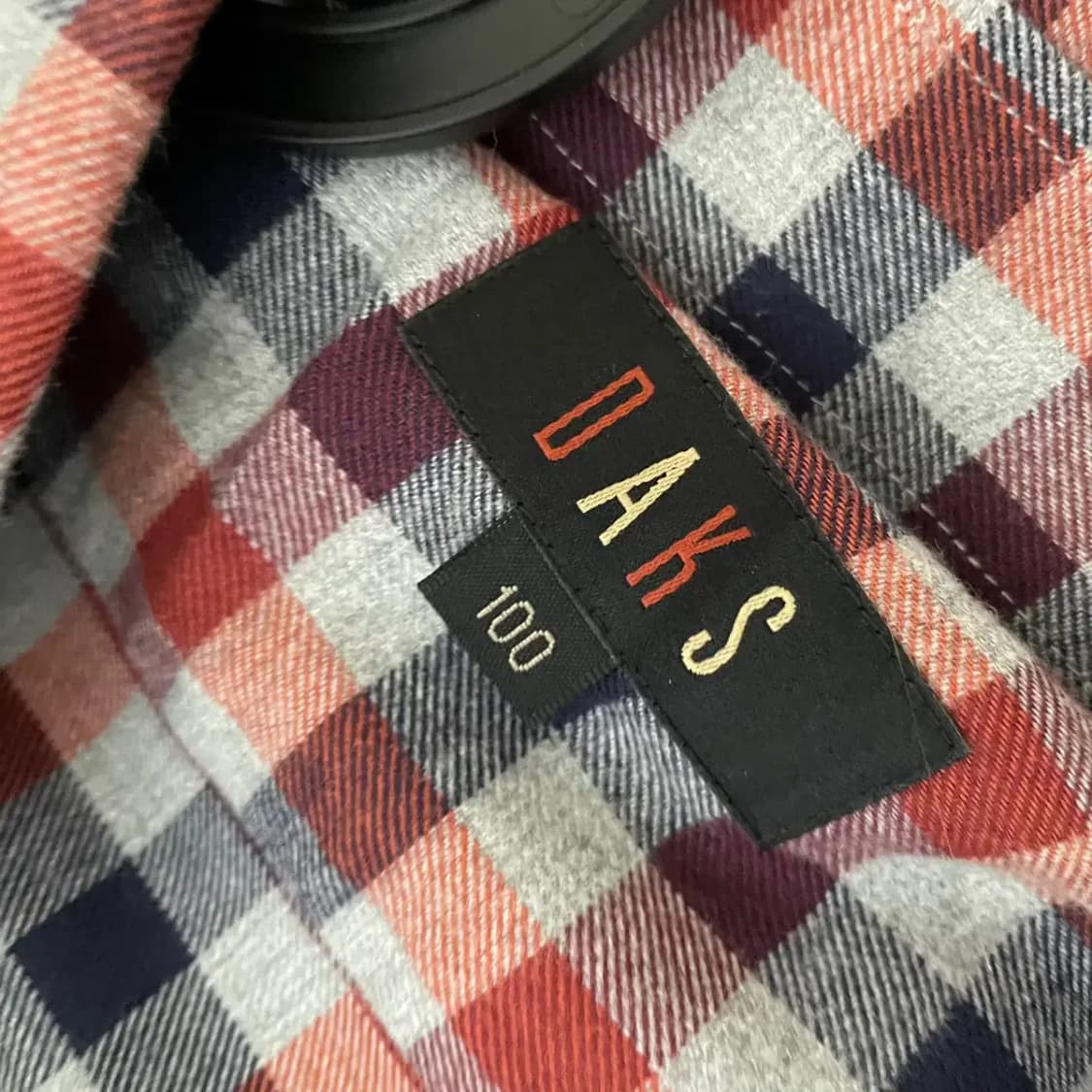 L 닥스 체크 셔츠 남방 N.7746 상품이미지5