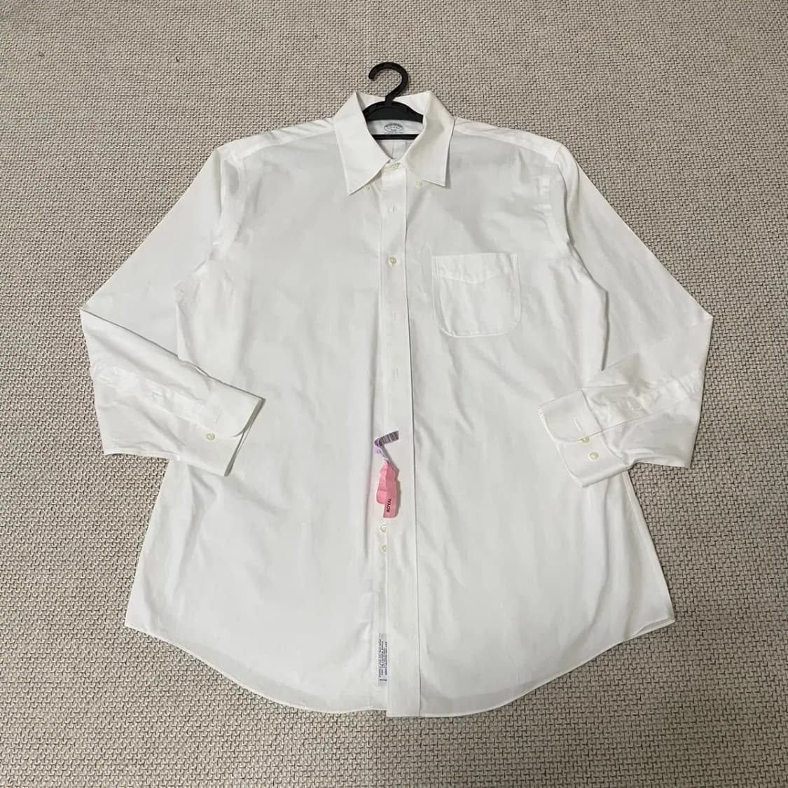 XL 브룩스브라더스 화이트 셔츠 남방 N.7530 상품이미지1