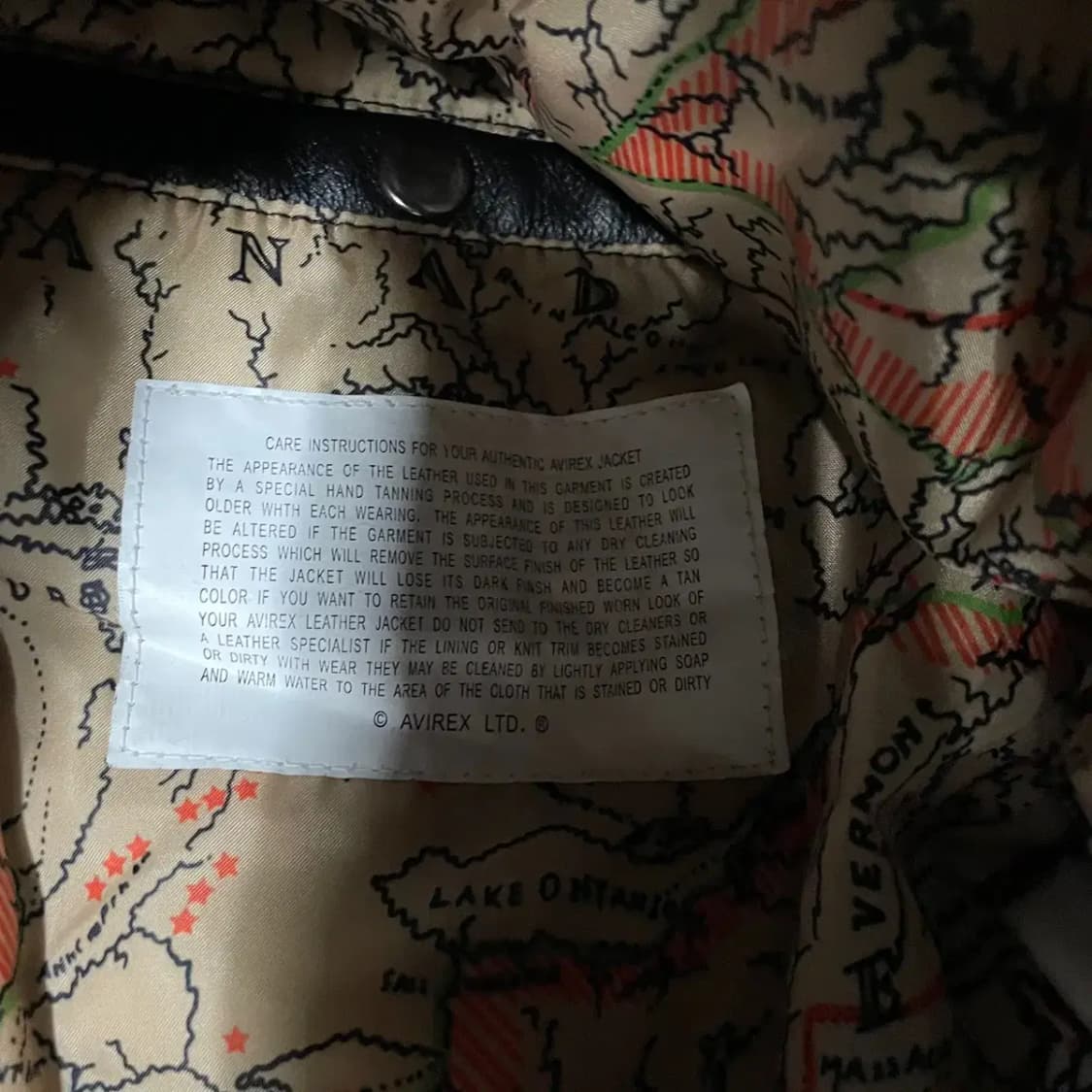 3XL 아비렉스 탑건 가죽자켓 N.7535 상품이미지6