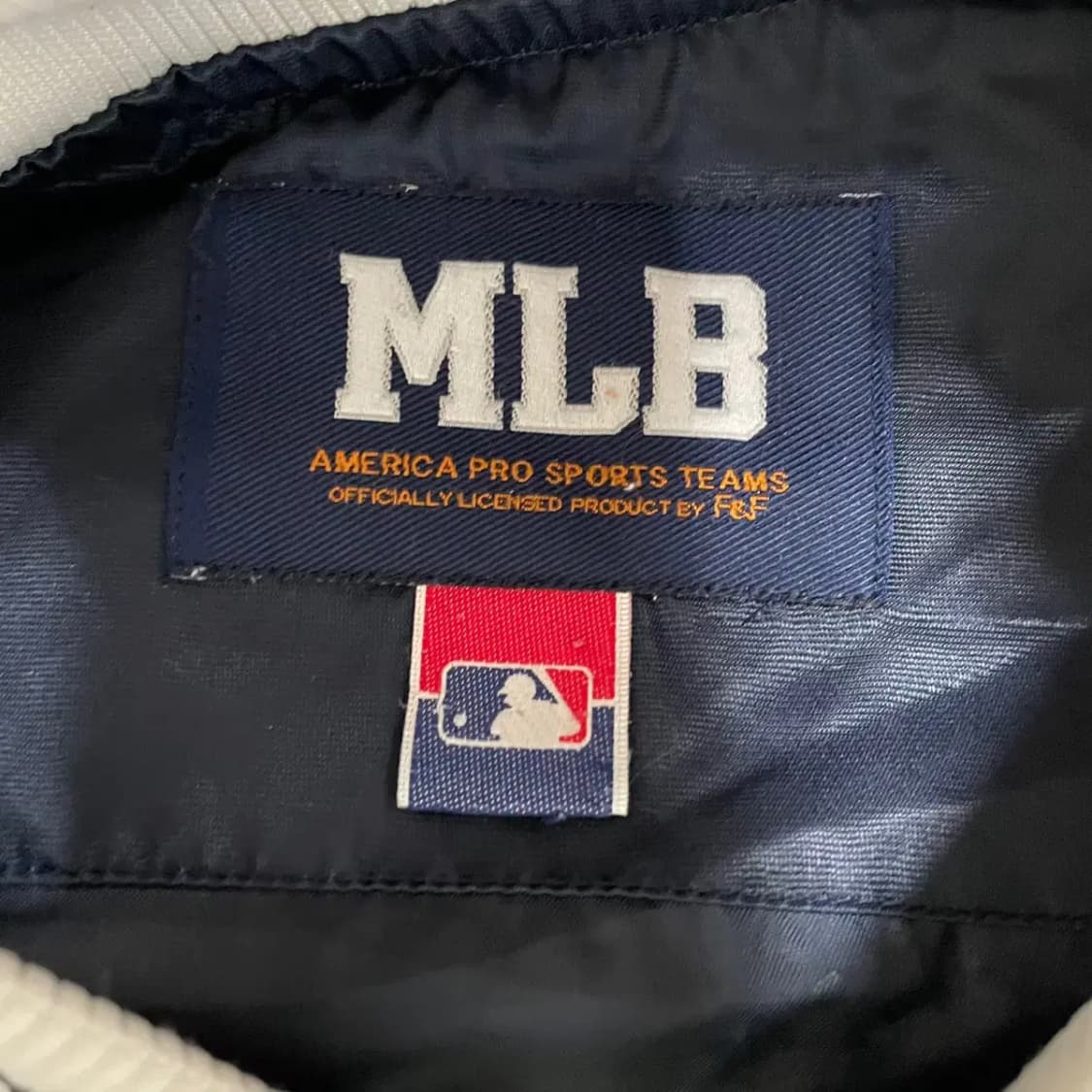 M MLB 시카고 컵스 백로고 패치워커 바시티자켓 N.7628 상품이미지5