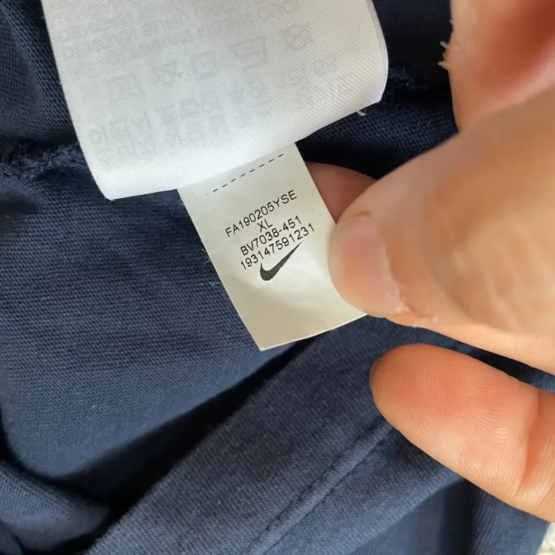 XL 나이키 SB 라운드 반팔티 N.8265 상품이미지5