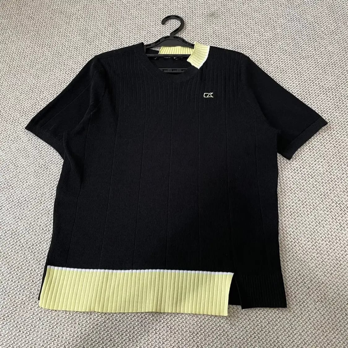 L 커터앤벅 라운드 반팔 니트 N.8306 상품이미지1