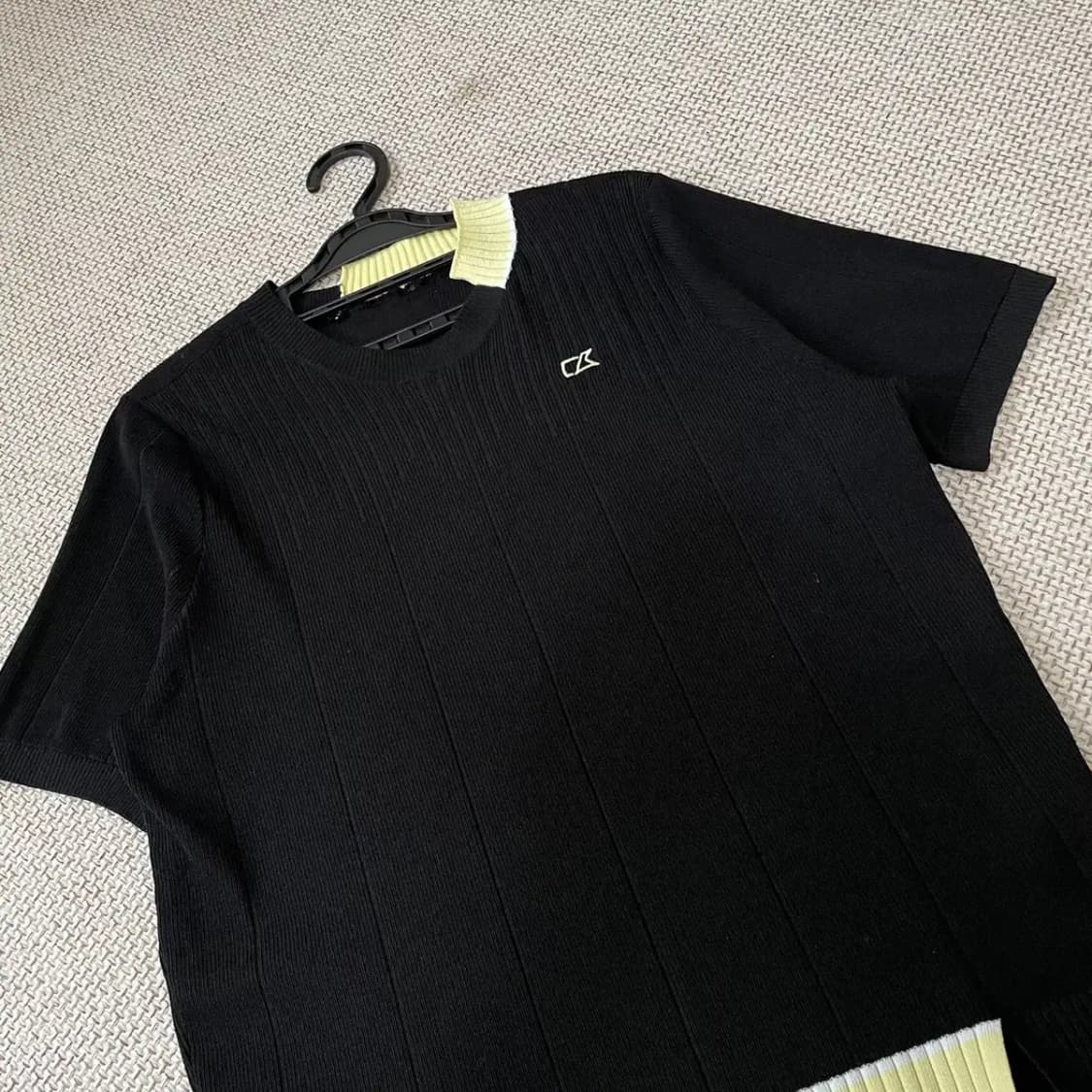 L 커터앤벅 라운드 반팔 니트 N.8306 상품이미지2