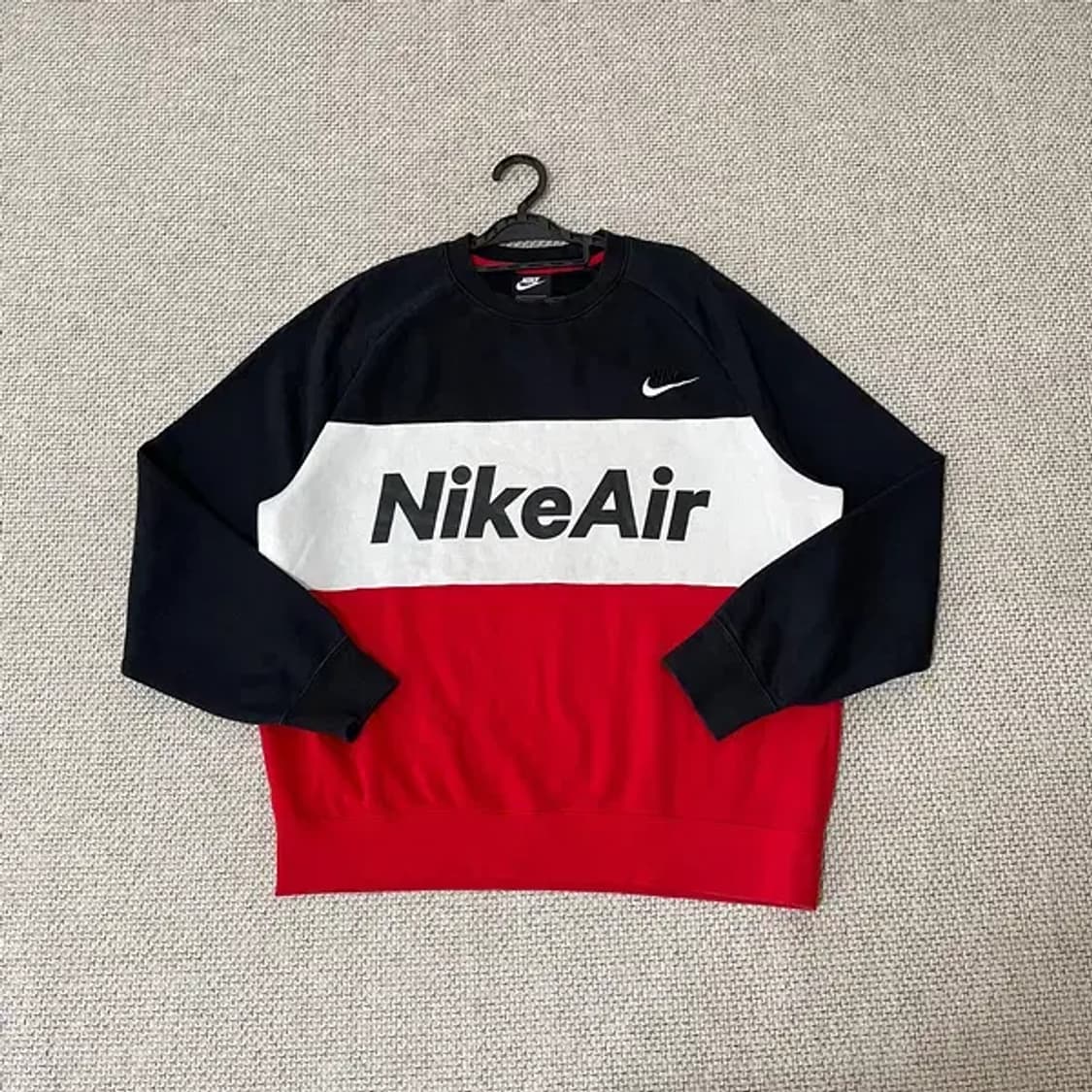 XL 나이키 AIR 라운드 기모 맨투맨 N.6468 상품이미지1