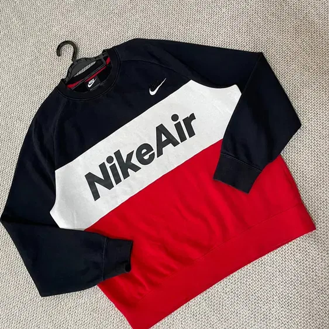 XL 나이키 AIR 라운드 기모 맨투맨 N.6468 상품이미지2