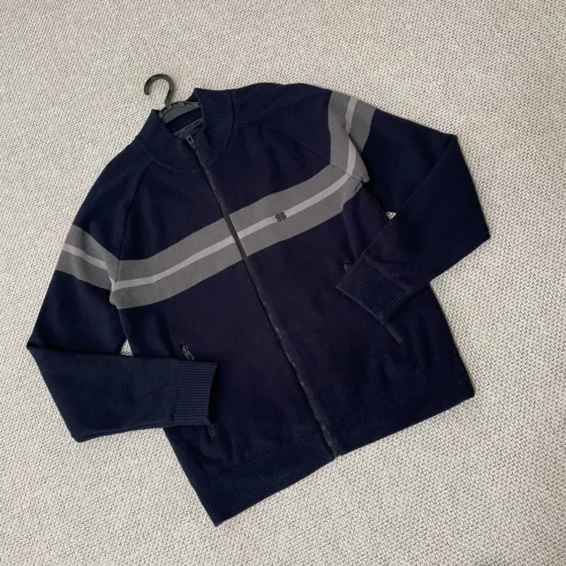 2XL 코오롱 방풍 니트 집업 자켓 N.6745 상품이미지2
