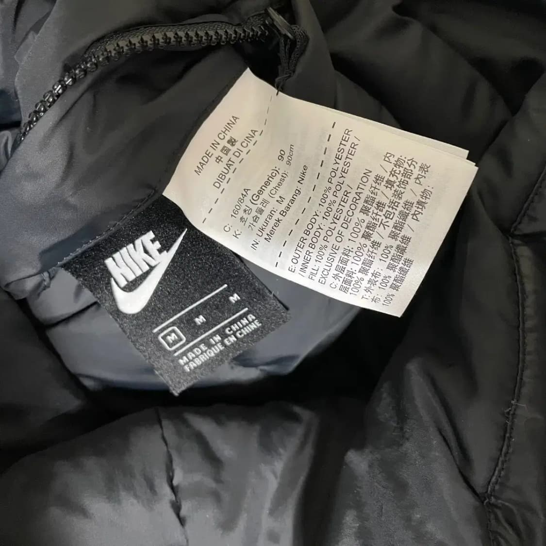 M 나이키 여성 양면 리버시블 롱패딩 자켓 N.6856 상품이미지7