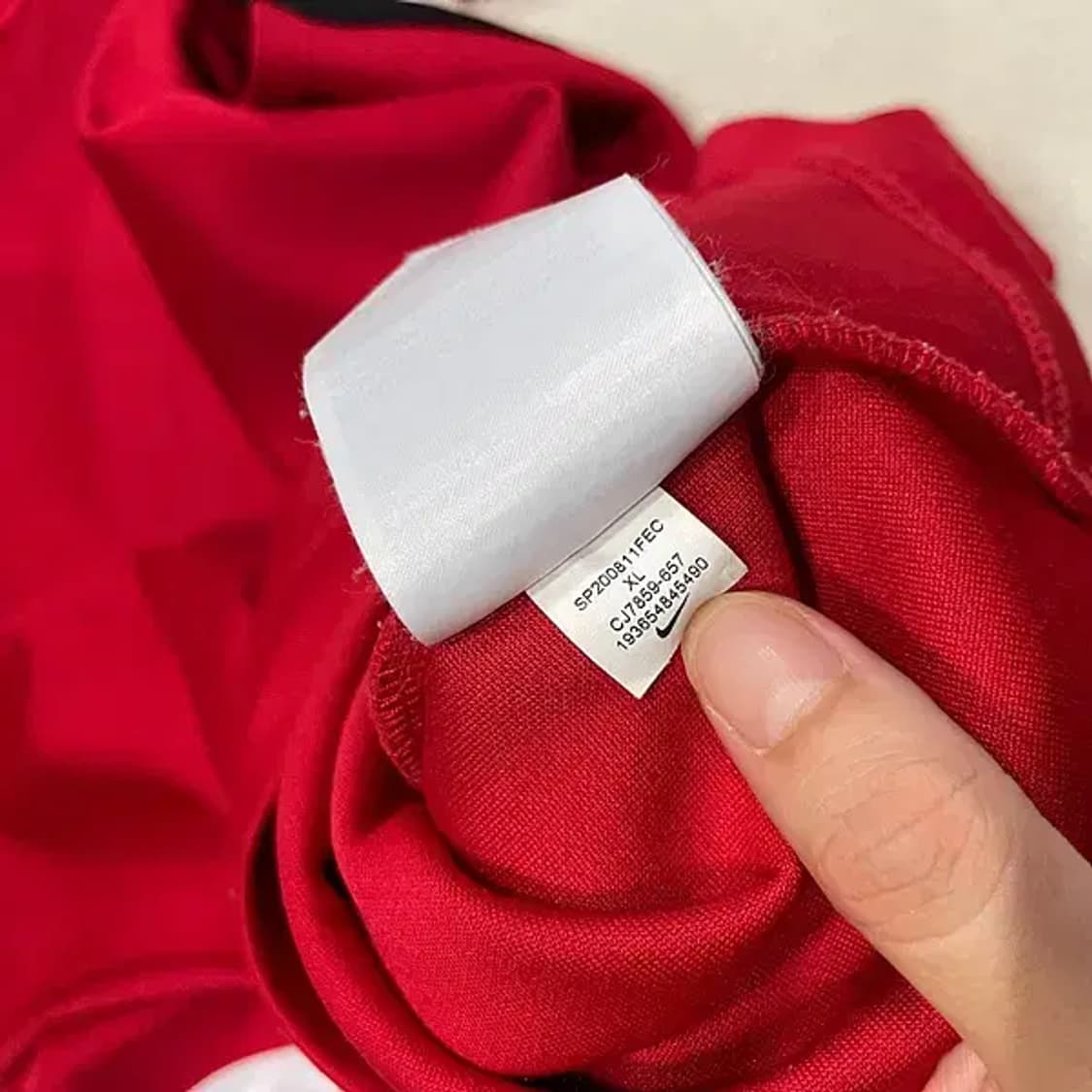 XL 13-14 나이키 AIR 반집업 키즈 맨투맨 B.2395 상품이미지5