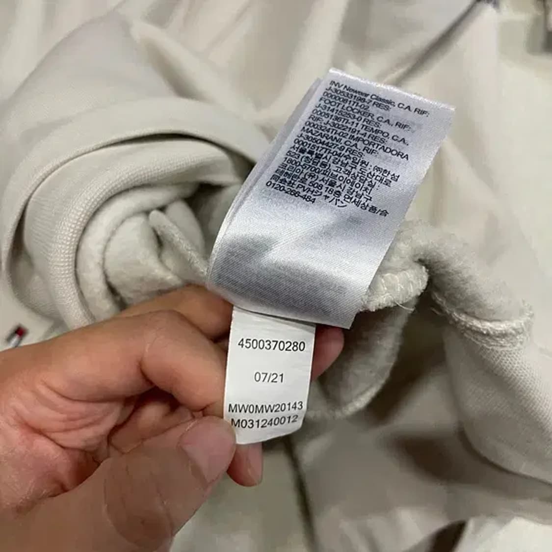 L 타미힐피거 라운드 맨투맨 B.2720 상품이미지6