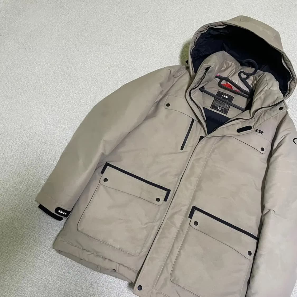 XL 아이더 덕다운 사파리 패딩 자켓 N.1399 상품이미지2