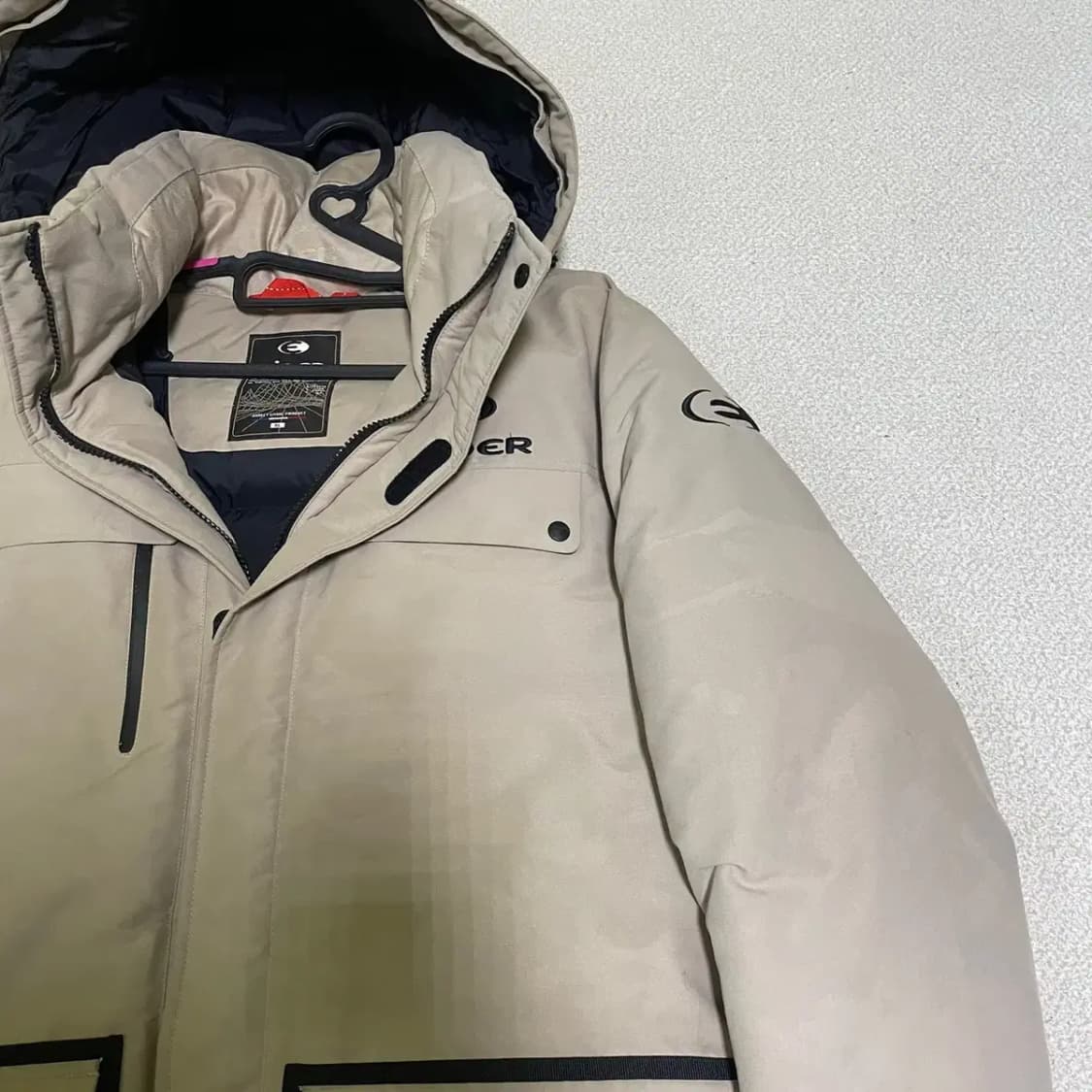 XL 아이더 덕다운 사파리 패딩 자켓 N.1399 상품이미지3