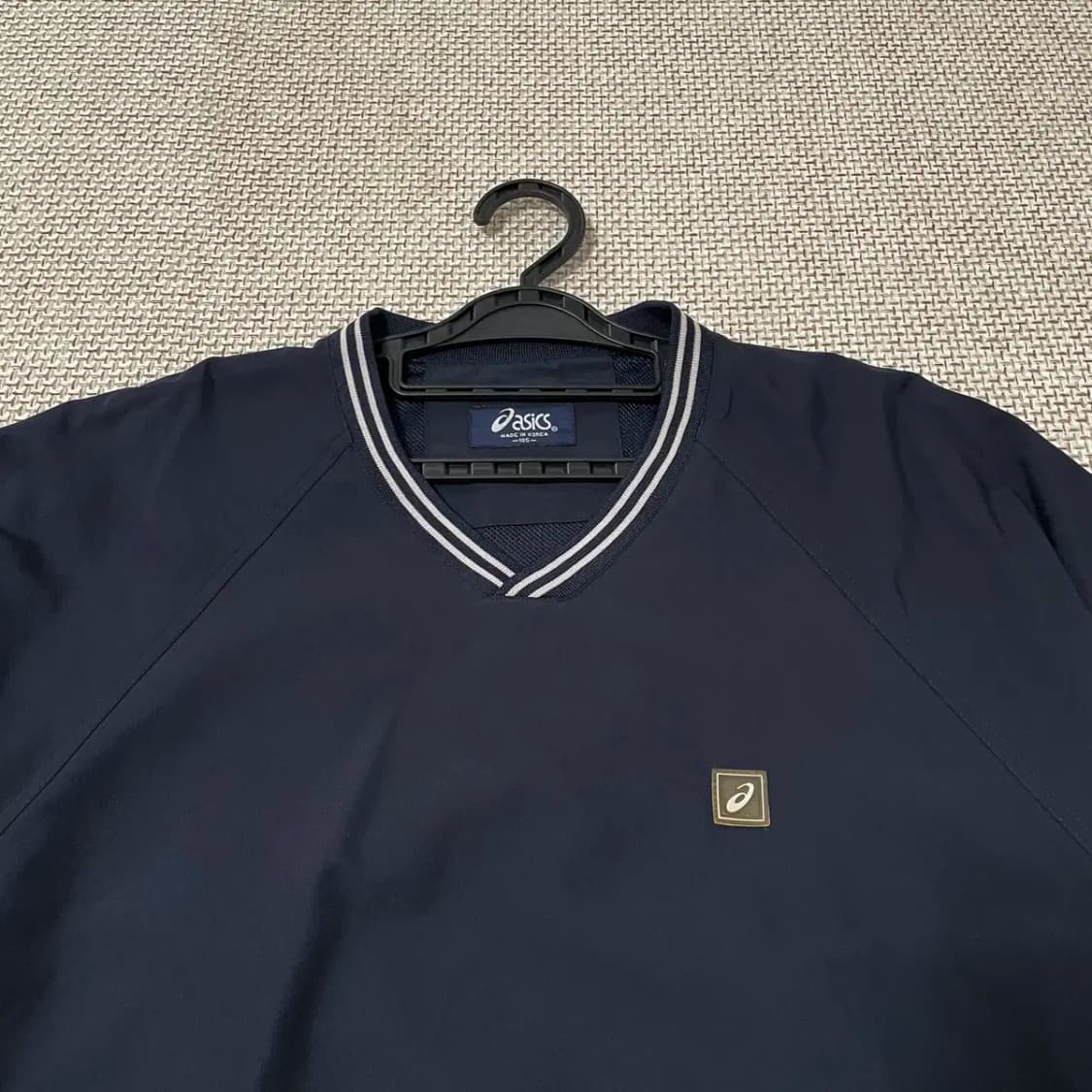 XL 아식스 브이넥 웜업 바람막이 N.8892 상품이미지3