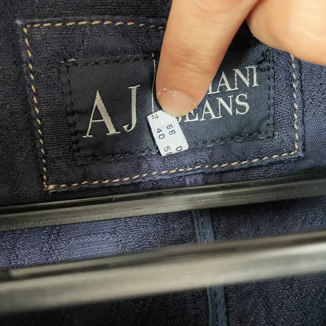 L 알마니 여성 청 데님 자켓 N.8975 상품이미지8